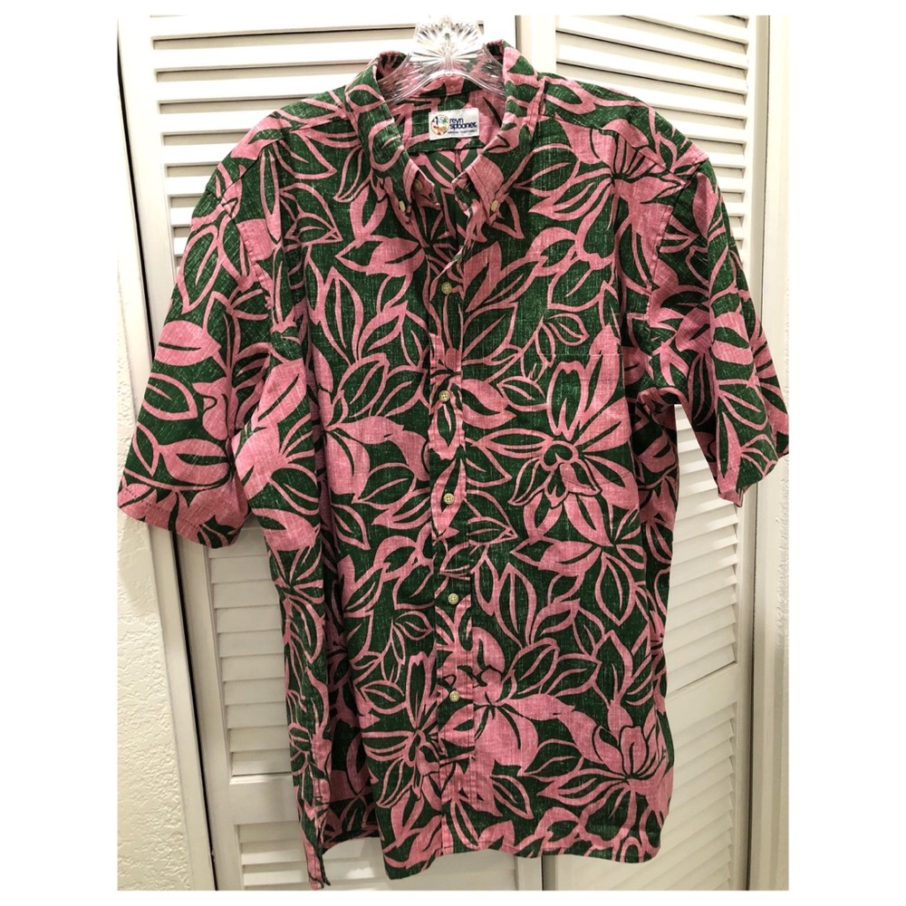 REYN SPOONER ALOHA SHIRT SIZE XL